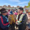 El gobernador MSc. Santos Quispe Quispe, realizó la entrega de regalos a los niños del municipio de El Alto.