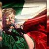 Realizan un mural en homenaje a Paquita la del Barrio en México