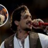 Christian Nodal saca a dos hombres que le lanzaron vasos, en su concierto