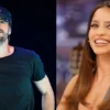 Video: Emilia Mernes y el beso que Enrique Iglesias quiso forzar en pleno show
