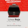 Mi Teleférico anuncia mantenimiento programado de la línea roja para este 1 y 2 de mayo