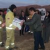 Solidaridad del SIN Tarija llega a comunidades afectadas por incendios