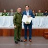 Ministro Zamora destaca la vocación de servicio de la Policía Boliviana