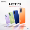 El poder de la IA en tus manos: INFINIX presenta el nuevo HOT 70 con un rendimiento, potencia y precio innigualable.